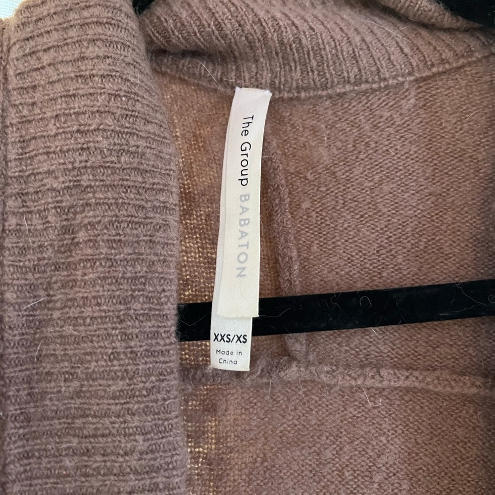 Babaton Soft Knit Sweater in Taupe